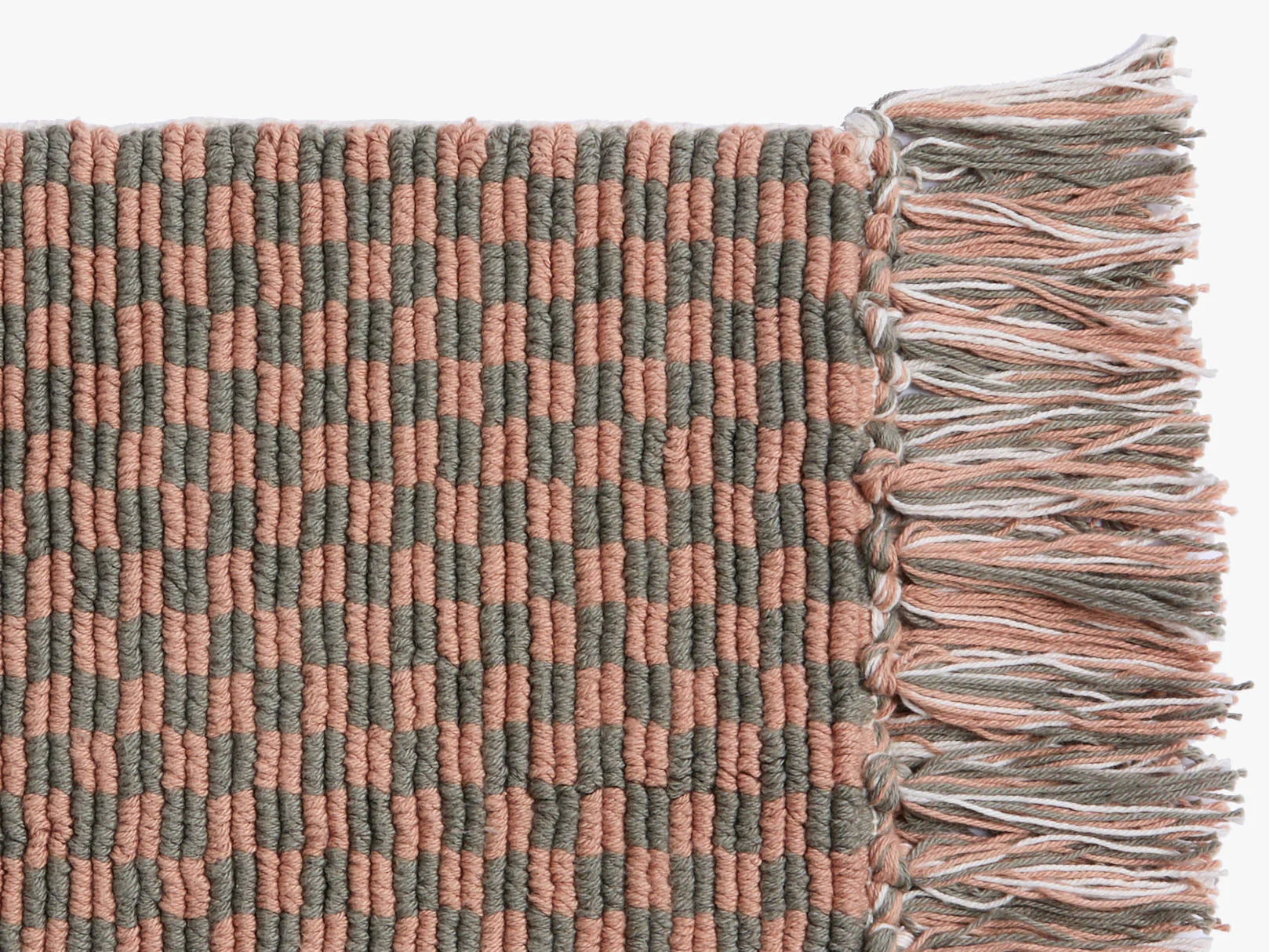 MONARCH™ Organic Checkered Bath Rug
