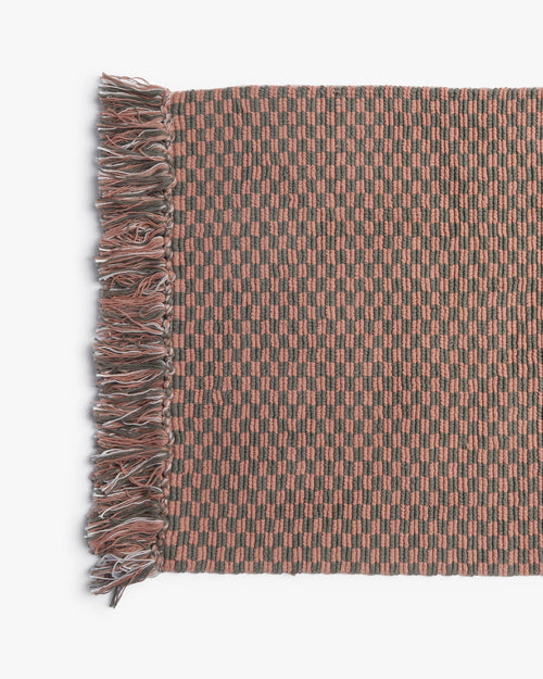 MONARCH™ Organic Checkered Bath Rug