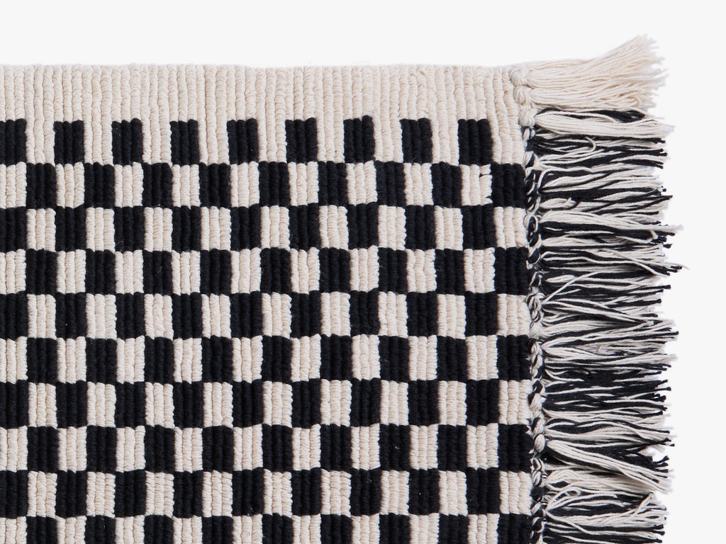 MONARCH™ Organic Checkered Bath Rug