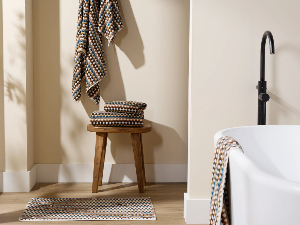 MONARCH™ Organic Cotton Mosaic Towels