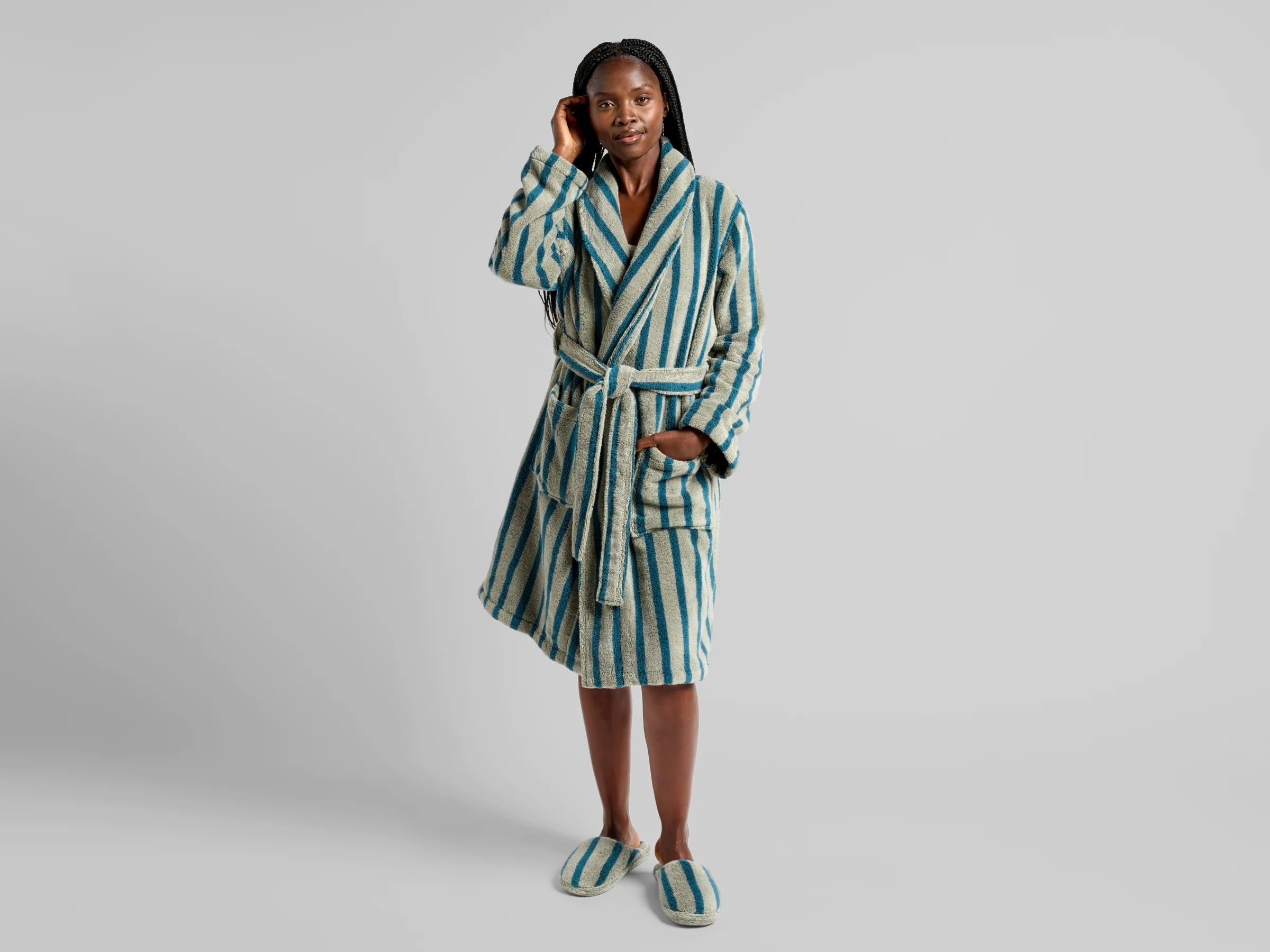MONARCH™ Terry Stripe Robe