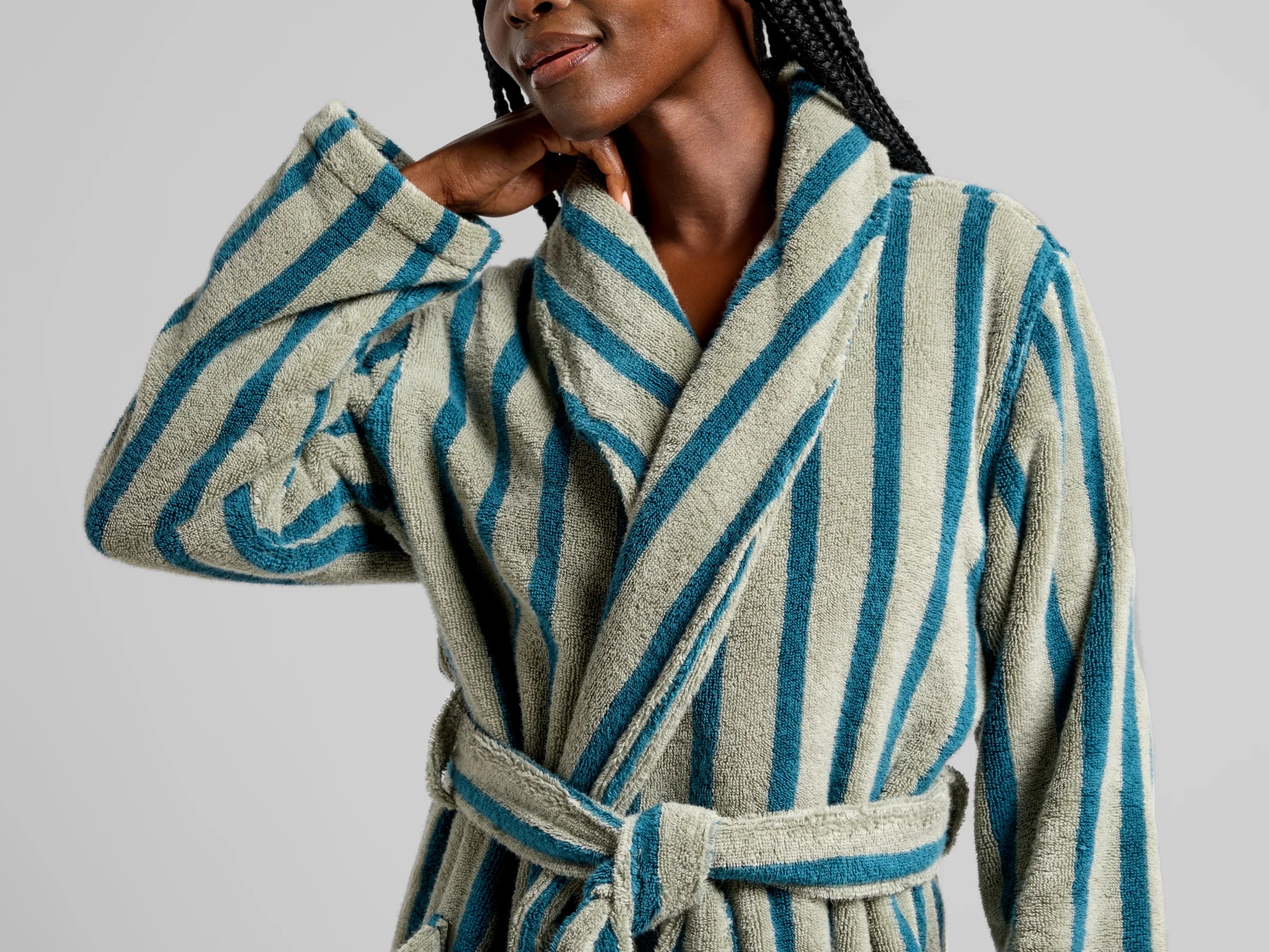 MONARCH™ Terry Stripe Robe